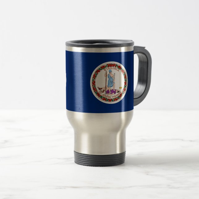 Virginia Travel Mug (Front Right)