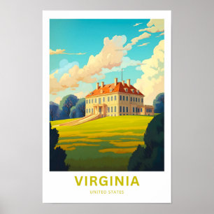 Virginia United States Travel Print