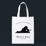 Virginia Wedding Welcome Bag for Hotel Guests<br><div class="desc">Fill this bag with your favourite treats to make your wedding guests more comfortable during their stay.</div>