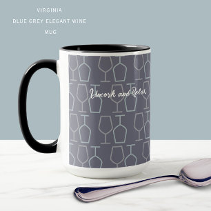 Virginia Wine Lover Mug Uncork & Relax