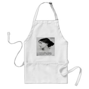Virginia Woolf Anonymous Was A Woman Quote Standard Apron