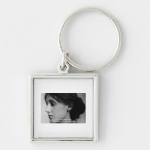 Virginia Woolf "Find Peace" Wisdom Quote Gifts Key Ring