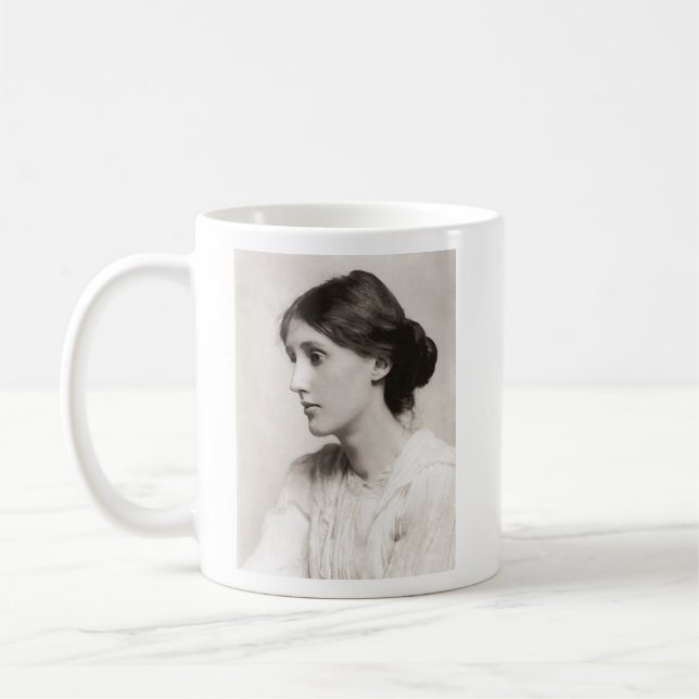 Virginia Woolf portrait 1902 Coffee Mug (Left)