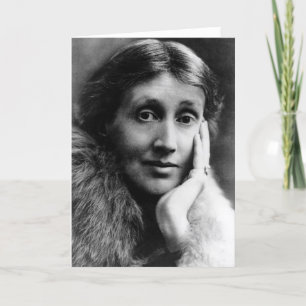 Virginia Woolf Portrait Card