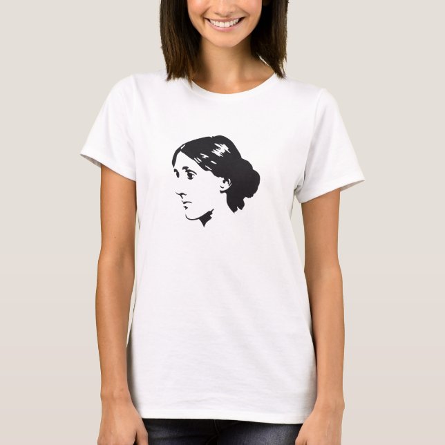 Virginia Woolf portrait T-Shirt (Front)