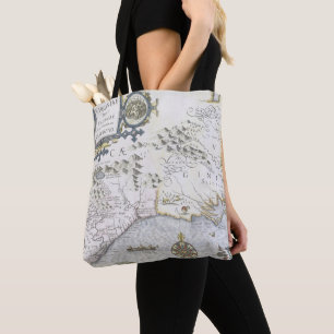 Virginiae Item et Floridae Americae provinciarum 3 Tote Bag