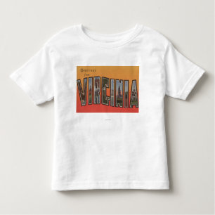 VirginiaLarge Letter ScenesVirginia 3 Toddler T-Shirt