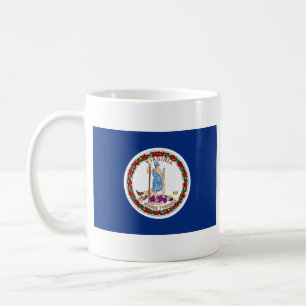 Virginian Flag + Map Mug