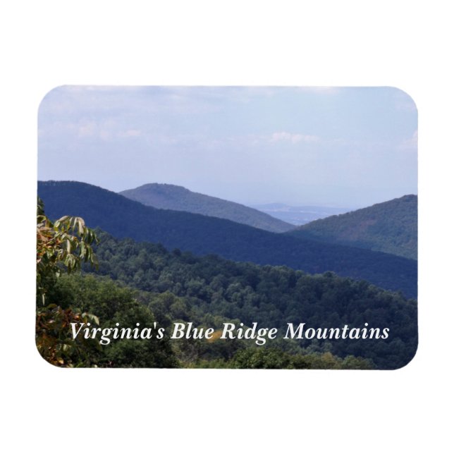 Virginia's Blue Ridge Mountains Magnet (Horizontal)