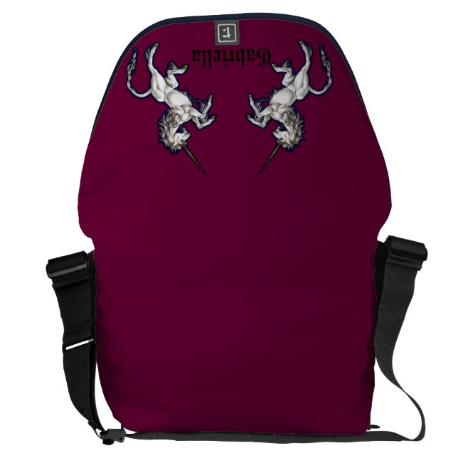 Virginsnowe Messenger Bag Large 2 (Back Open)