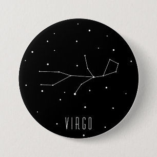 Virgo 7.5 Cm Round Badge