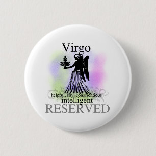 Virgo About You 6 Cm Round Badge