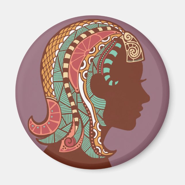 Virgo Astrological Sign Magnet (Front)