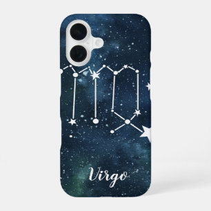 Virgo Astrological Zodiac Sign Constellation iPhone 16 Case