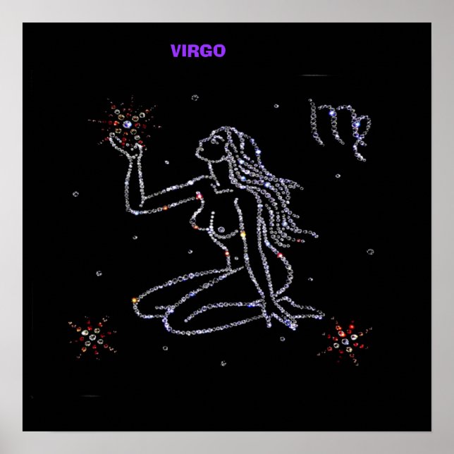 Virgo Astrology Poster (Front)