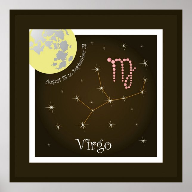 Virgo August 23 to September 23 Poster (Front)