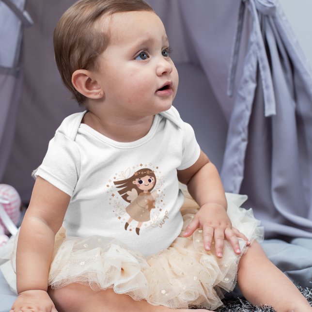 Virgo Baby: "Virgo's Pure Celestial Elegance" Baby Bodysuit (Creator Uploaded)