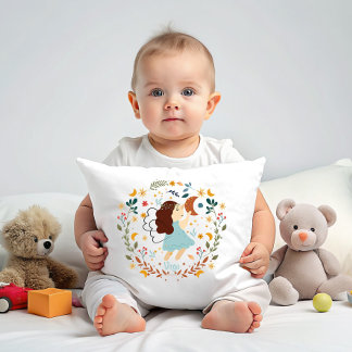 Virgo Baby Zodiac Customisable Nursery Cushion