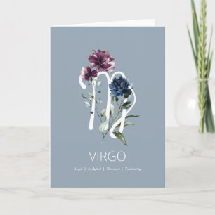 Virgo Birthday Card