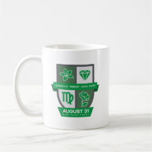 Virgo Birthday Crest™ for August 23-31 Mug