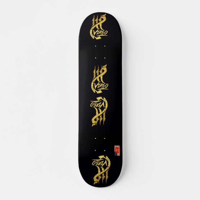 VIRGO BROOKLYN  7 3/4" Skateboard Deck (Front)