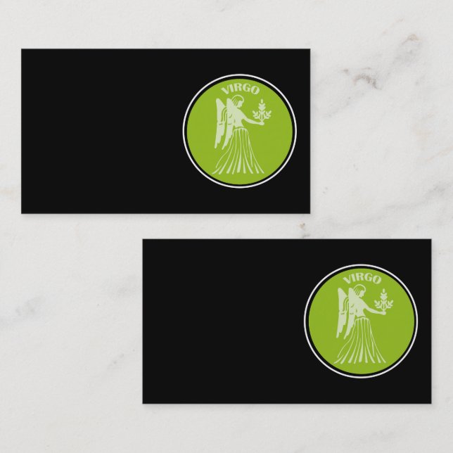 Virgo Business Card (Front/Back)