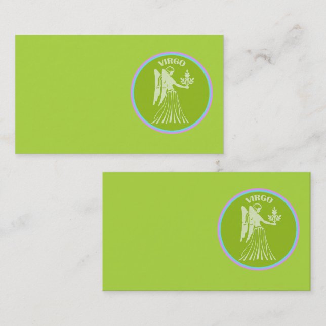 Virgo Business Card (Front/Back)