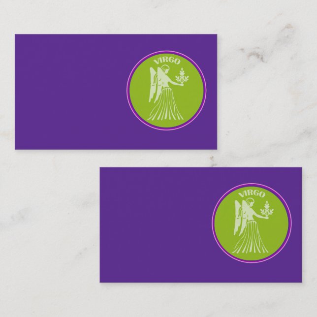 Virgo Business Card (Front/Back)