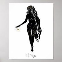 Virgo Celestial Maiden Goddess Sun Halo Art