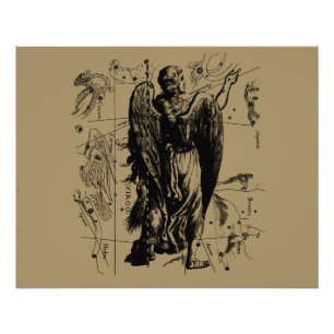 Virgo Constellation Hevelius 1690 Aug 23 Sept 22 Photo Print
