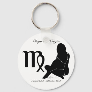 Virgo Constellation/Zodiac Keychain