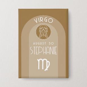 Virgo Custom Birthday Zodiac - Modern Design