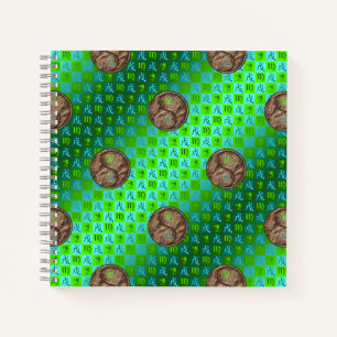 Virgo & Earth Dog Notebook
