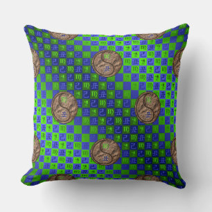 Virgo & Earth Ox Cushion