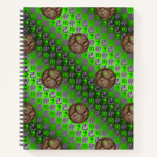 Virgo & Earth Rabbit Notebook