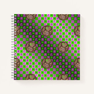 Virgo & Earth Rooster Notebook