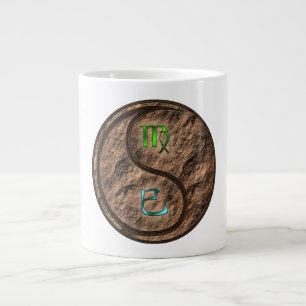 Virgo & Earth Snake Large Coffee Mug