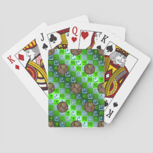 Virgo & Earth Snake Playing Cards