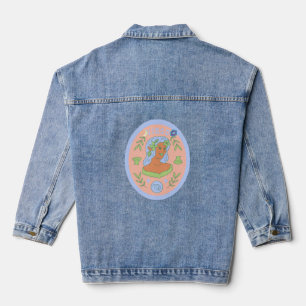 "Virgo Elegance Denim Jacket, Jacket