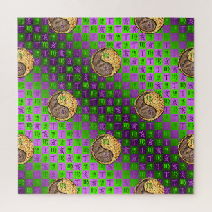 Virgo & Fire Boar Jigsaw Puzzle