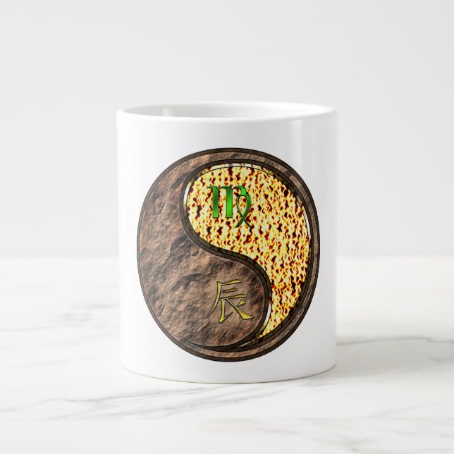 Virgo & Fire Dragon Speciality Mug (Front)