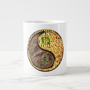 Virgo & Fire Goat Large Coffee Mug