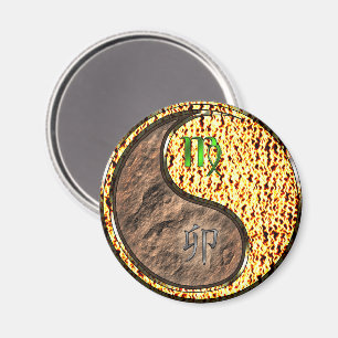 Virgo & Fire Rabbit Magnet