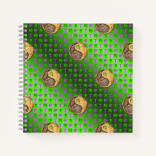 Virgo & Fire Rabbit Notebook