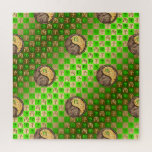 Virgo & Fire Rat Jigsaw Puzzle<br><div class="desc">For those born under the sign of Virgo in the Year of the Fire Rat.</div>