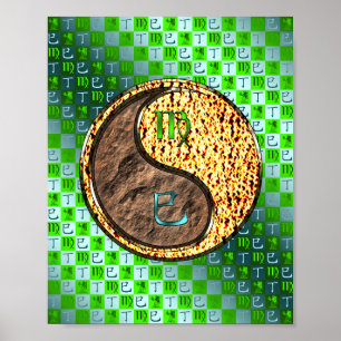 Virgo & Fire Snake Poster