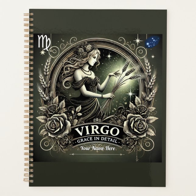 Virgo “Grace in Detail” Planner (Front)