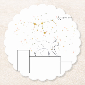 Virgo Inspiration Cat Coaster