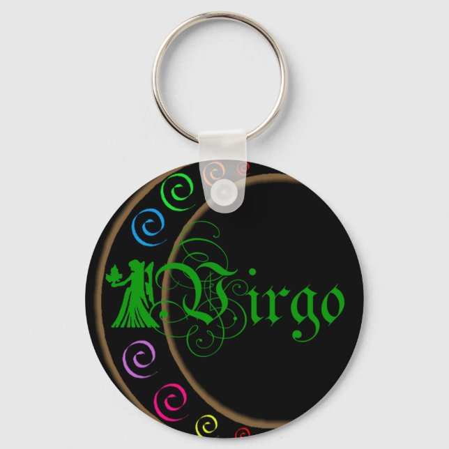 Virgo Key Ring (Front)