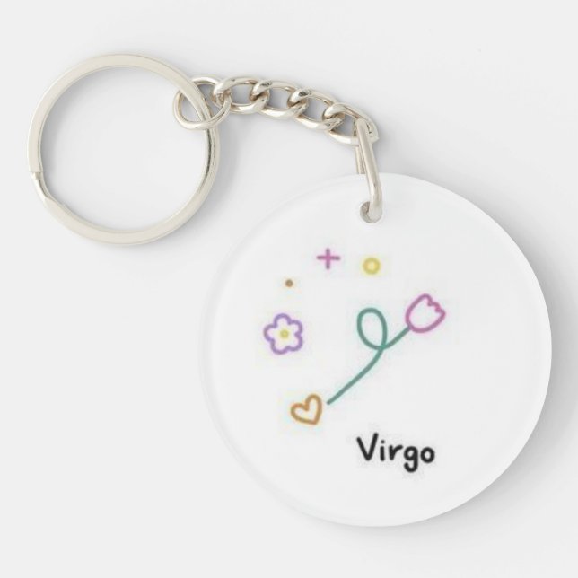 Virgo Keychain (Front)